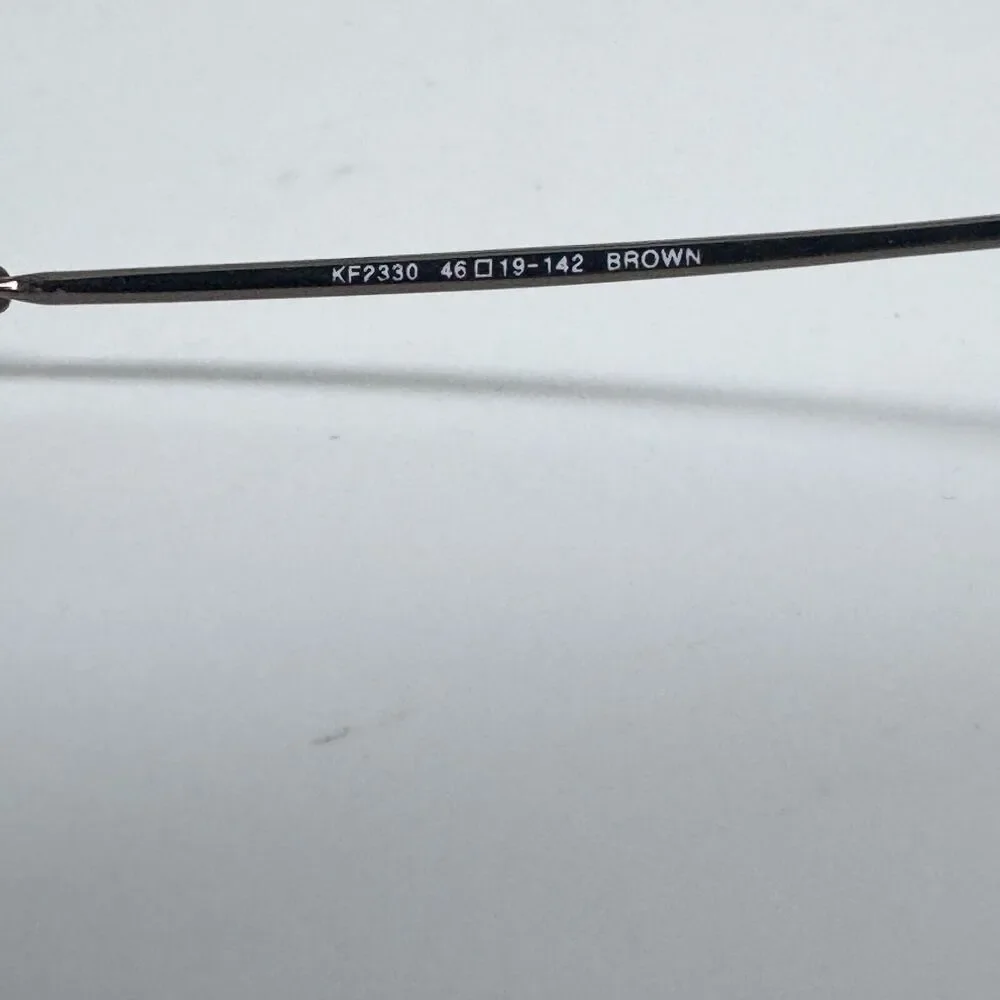 KONISHI Eyeglasses Frames Only, KF2330, 46-19-142, Titanium H15793‎